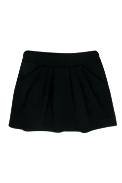 Diane von Furstenberg - Black Pleated Miniskirt Sz 2