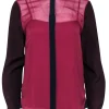 Diane von Furstenberg - Deep Cherry, Maroon, & Navy Colorblocked Blouse Sz 8