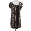 Diane von Furstenberg - Geo Print Short Sleeve Dress Sz 2