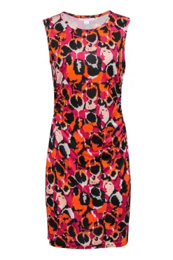 Diane von Furstenberg - Multicolor Printed Dress Sz 10