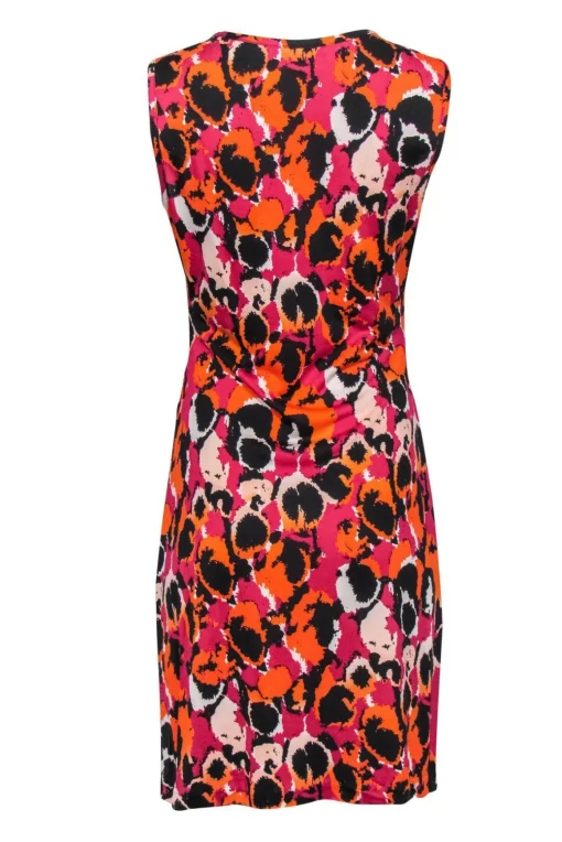 Diane von Furstenberg - Multicolor Printed Dress Sz 10
