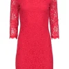 Diane von Furstenberg - Neon Hot Pink "Zarita" Lace Dress Sz 6