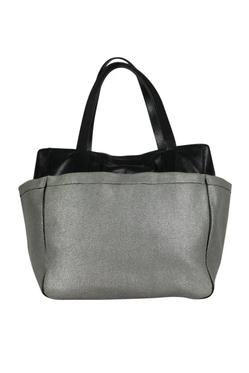 Diane von Furstenberg - Silver & Black Satchel
