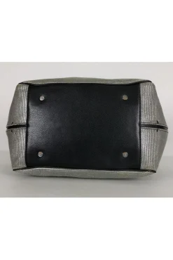 Diane von Furstenberg - Silver & Black Satchel