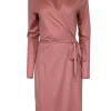 Diane von Furstenberg - Sorbet Silk-Cotton Blend Wrap Dress Sz 8