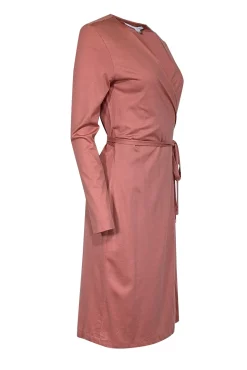 Diane von Furstenberg - Sorbet Silk-Cotton Blend Wrap Dress Sz 8