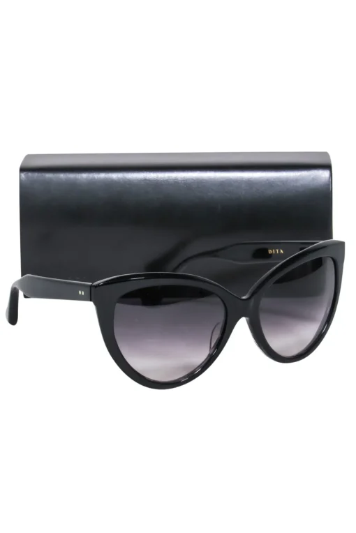 DITA - Black Cat Eye "Eclipse" Sunglasses