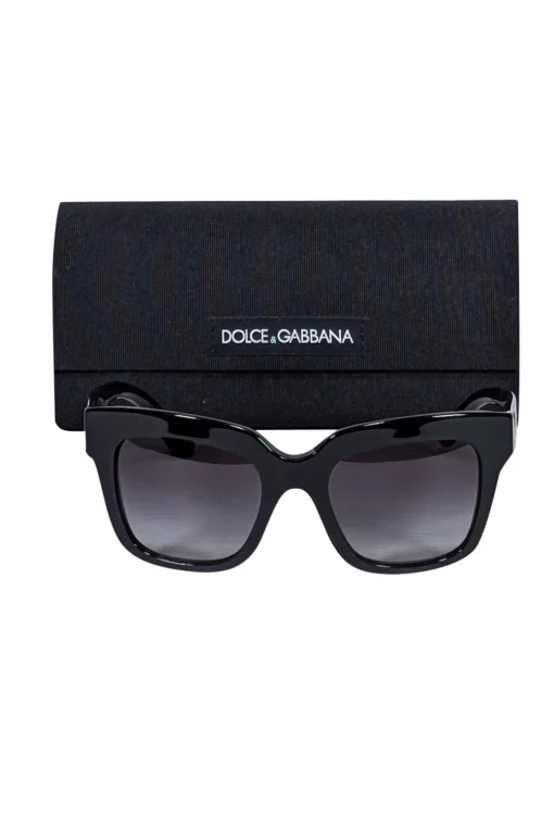 Dolce & Gabbana - Black Large Square Sunglasses