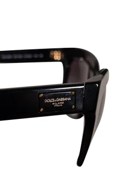 Dolce & Gabbana - Black Large Square Sunglasses
