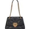 Dolce & Gabbana - Black Leather Nappa Quilted Large Devotion Shoulder Bag