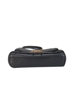 Dolce & Gabbana - Black Leather Nappa Quilted Large Devotion Shoulder Bag
