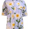 Dolce & Gabbana - Pale Blue Floral Print Shirt Sz S
