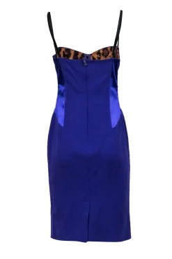 Dolce & Gabbana - Purple Sleeveless Bustier Style Dress Sz 8