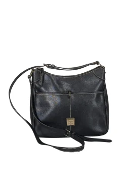 Dooney & Bourke - Black Leather Crossbody Bag
