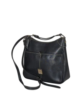 Dooney & Bourke - Black Leather Crossbody Bag