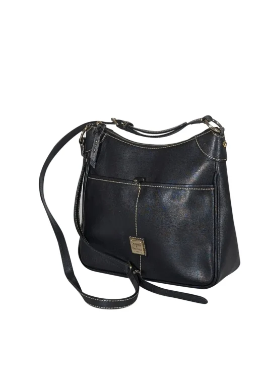 Dooney & Bourke - Black Leather Crossbody Bag