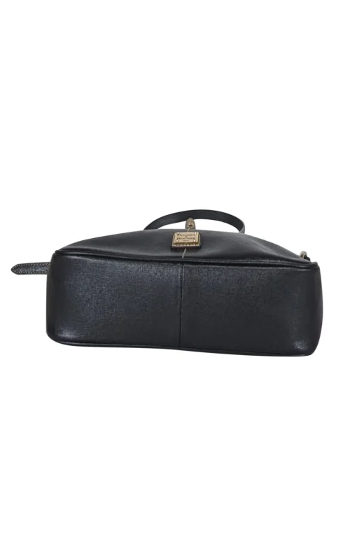 Dooney & Bourke - Black Leather Crossbody Bag