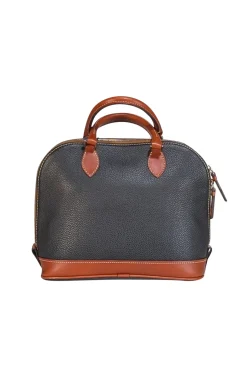 Dooney & Bourke - Black Pebbled Leather Satchel