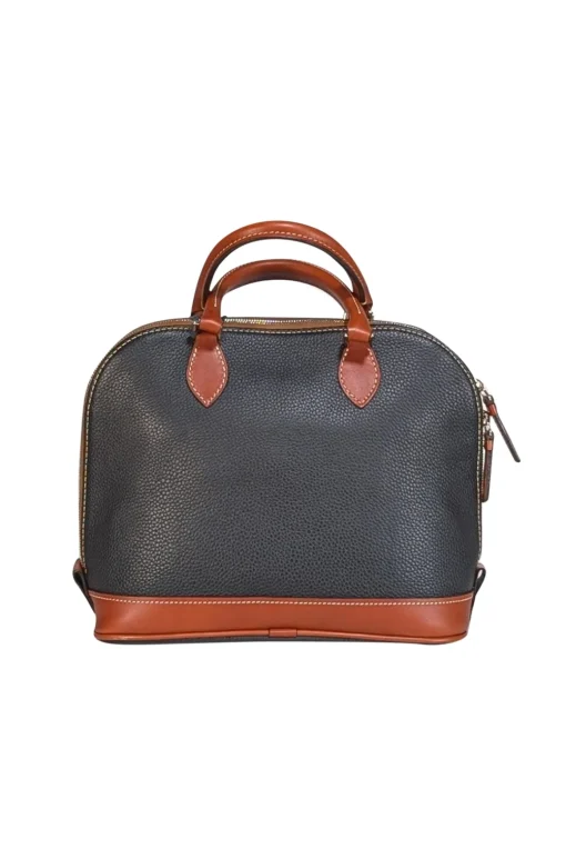 Dooney & Bourke - Black Pebbled Leather Satchel