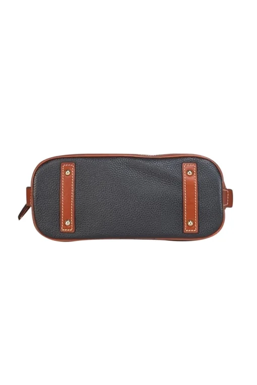 Dooney & Bourke - Black Pebbled Leather Satchel