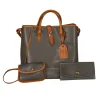 Dooney & Bourke - Grey Leather Large Shoulder Bag