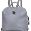 Dooney & Bourke - Grey Zipper Around Saffiano Leather Backpack