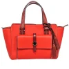 Dooney & Bourke - Orange Pebbled Leather Shoulder Bag