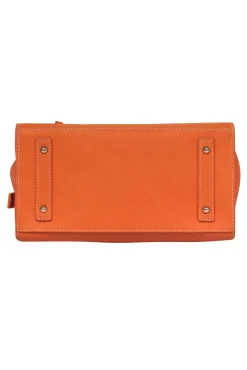 Dooney & Bourke - Orange Pebbled Convertible Carryall Bag