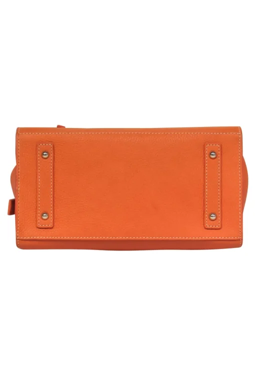 Dooney & Bourke - Orange Pebbled Convertible Carryall Bag