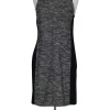 Eileen Fisher - Black & White Tweed Dress Sz S