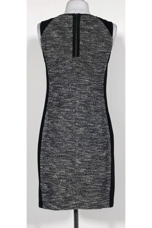 Eileen Fisher - Black & White Tweed Dress Sz S