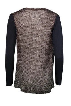 Elie Tahari - Black & Gold Cardigan Sz XS