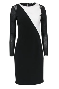 Elie Tahari - Black & White Bodycon Dress Sz 4