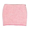 Elie Tahari - Pink & Coral Tweed Miniskirt Sz 6