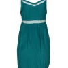 Elizabeth & James - Aqua Green Strappy Dress w/ Mesh Sz S