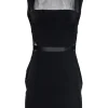 Elizabeth & James - Black Mesh Trim Dress Sz M