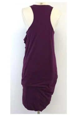 Elizabeth & James - Plum Cotton Blend Dress Sz L