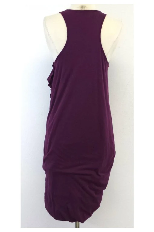 Elizabeth & James - Plum Cotton Blend Dress Sz L