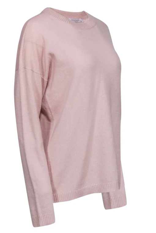 Equipment - Blush Cashmere Crewneck Relaxed Sweater Sz M