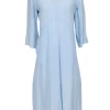 Equipment - Light Blue Silk Maxi Dress Sz S