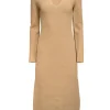 Equipment - Light Brown Knit Dress Sz S