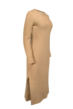 Equipment - Light Brown Knit Dress Sz S