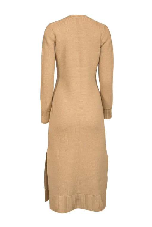 Equipment - Light Brown Knit Dress Sz S
