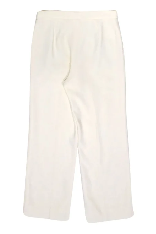 Escada - Ivory Wool Dress Pants Sz 10