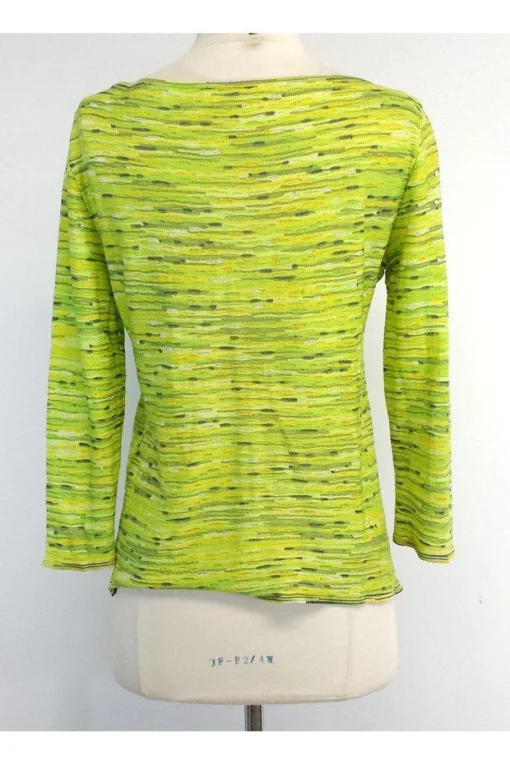 Escada - Lime Green Knit Top Sz 8