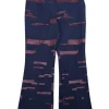 Escada - Navy & Maroon Print Dress Pants Sz 6