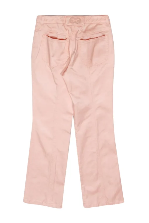 Escada - Peach Pink Satin Pants Sz 2