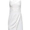 Etcetera - Cream Lace Bodice Halter Dress Sz 00