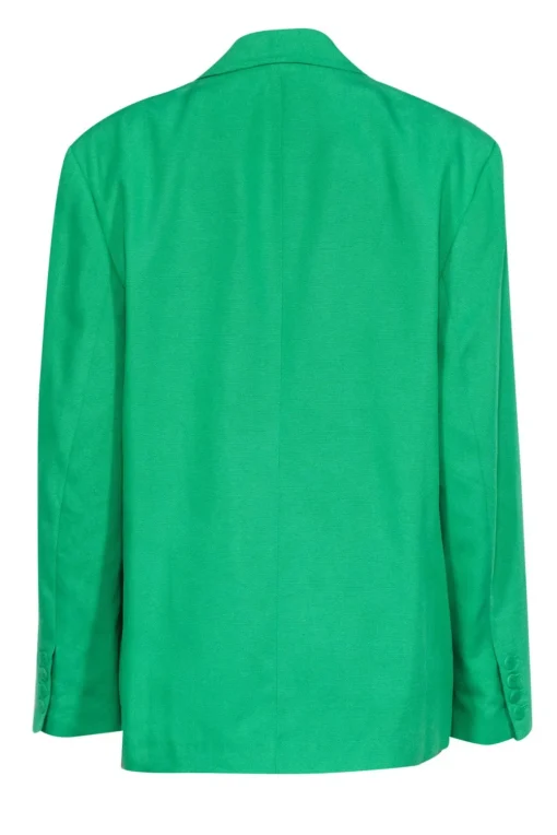 Farm Rio - Green Oversized Cotton Blend Blazer Sz L