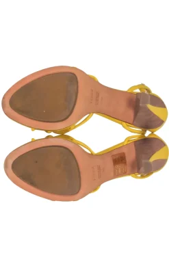 Fendi - Yellow Strappy Heels Sz 8